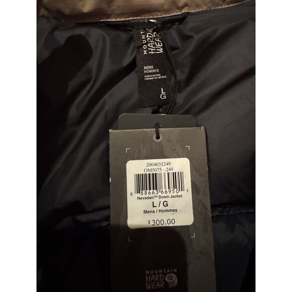 Mountain Hardwear Men's Nevadan Down Jacket Large New With Tags ($310) - Picture 5 of 5